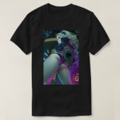 T-shirt E:\AnhgocUpZZ\Rebecca Edgerunners Cyberpunk waifu (Design devant)