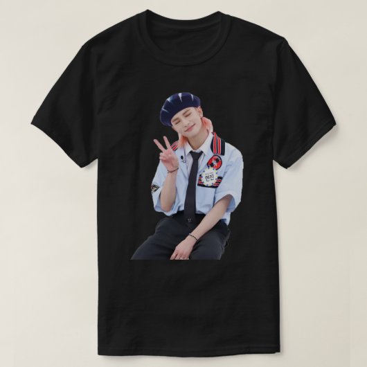 T-shirt E:\AnhgocUpZZ\STRAY ENFANTS SKZ HWANG HYUNJIN STAY (Design devant)