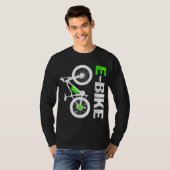 T-shirt E-Bike - Cadeau Cool (Devant entier)