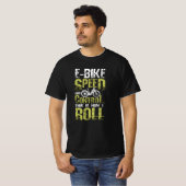 T-shirt E-Bike C'Est Comme Ça Que Je Roule (Devant entier)