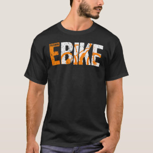 T-shirt E-Bike Electric Bicycle Pedelec Cadeau