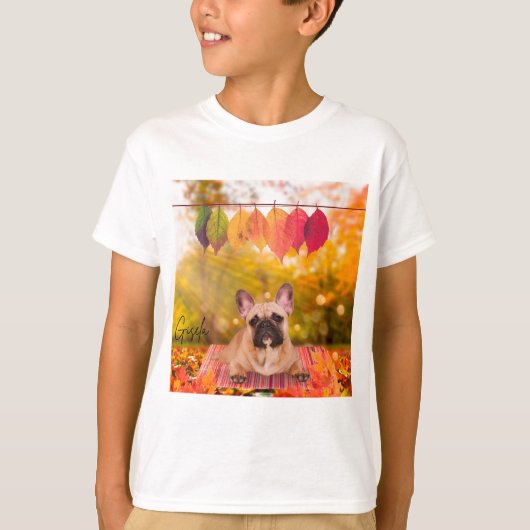 T-shirt E chaga o outono (Devant)