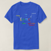 T-shirt E Égal M C Carré E=MC2 Équation scientifique Long (Design devant)