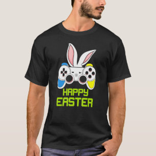 T-shirt E Est Pour Profiter Des Jeux Vidéo Pâques Joueur V
