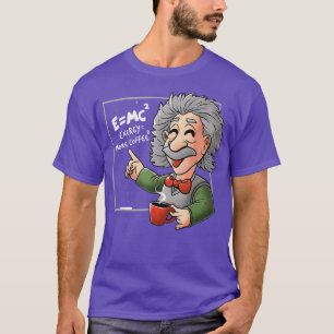 T-shirt E=MC2 Physique Formule Science Café Énergie Plus C