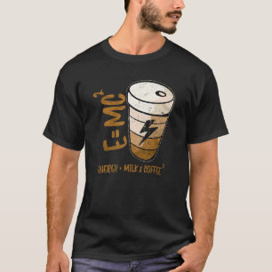 T-shirt E Mc2 Théorie Énergie Lait Théorie de la relativit