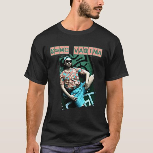 T-shirt e=mcvagina (Devant)