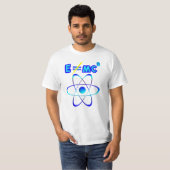 T-shirt E ne fait pas = mc2 - Einstein avait tort ! (Devant entier)
