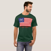 T-SHIRT E PLURIBUS UNIQUE DRAPEAU RÉGIMENTAIRE DE GUERRE C (Devant entier)