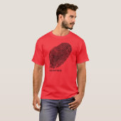 T-shirt E positif - Concevez A (Devant entier)