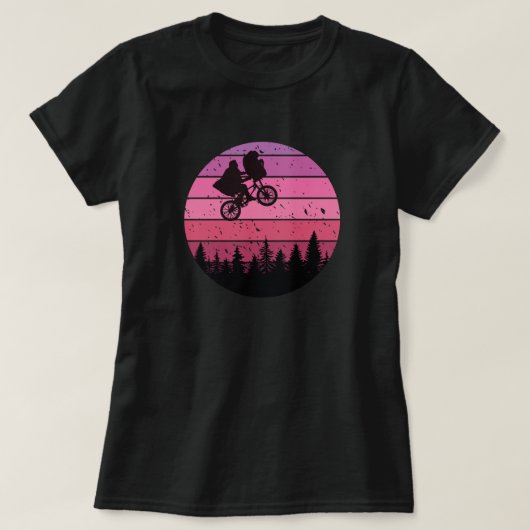 T-shirt E.T. Extra terrestre - film classique 1980 (Design devant)