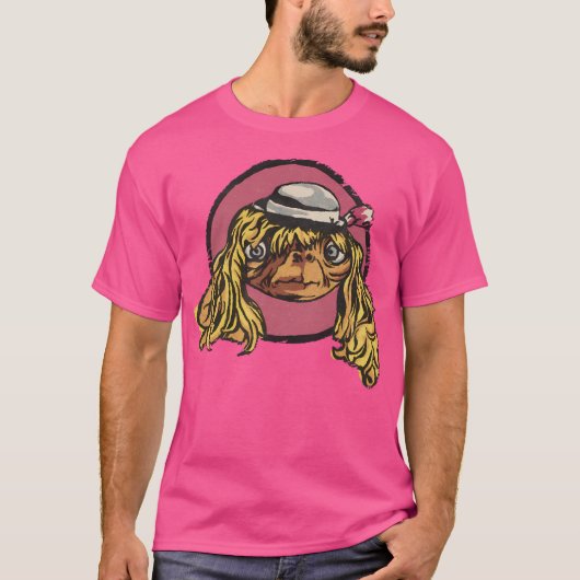 T-shirt E.T. - L'Extra-Terrestre - Dissimuler Gi Parfait (Devant)
