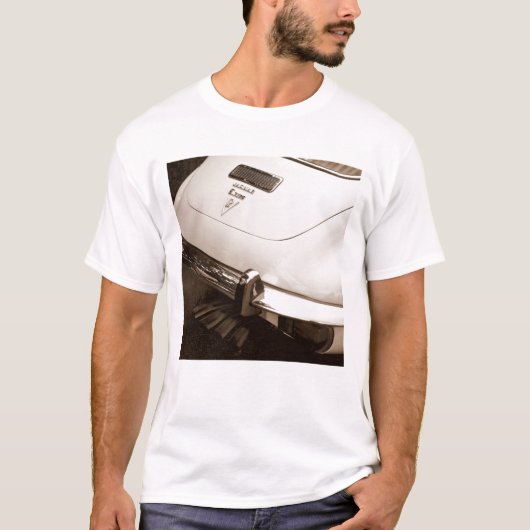T-shirt E-type de Jaguar (Devant)