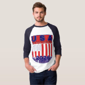 T-SHIRT É.-U. WTP CG 2026 (Devant entier)