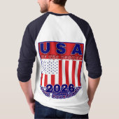 T-SHIRT É.-U. WTP CG 2026 (Dos)