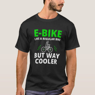 T-shirt E Vélo Comme Un Vélo Normal, Mais Glacière Pour Le