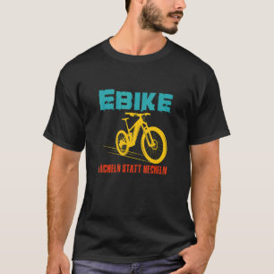 T-shirt E Vélo Sourire Au Lieu De Panne Pour Cycli Électri