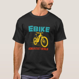 T-shirt E Vélo Sourire Au Lieu De Panne Pour Cycli Électri