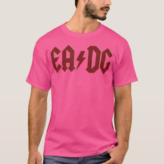 T-shirt Eadg 4 String Bass - Rock Heavy Metal Design