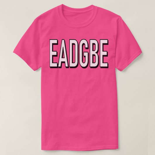 T-SHIRT EADGBE (Design devant)