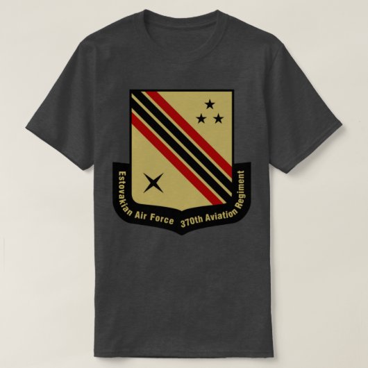 T-shirt EAF 370th Aviation Regiment (Design devant)