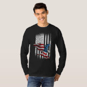 T-shirt Eagle 4th Of July Independence Day Patriotic Ameri (Devant entier)