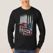 T-shirt Eagle 4th Of July Independence Day Patriotic Ameri (Devant)