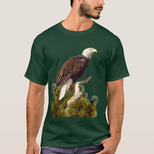 T-SHIRT EAGLE CHAUVE (Devant)