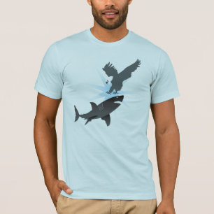 T-shirt Eagle contre le requin