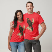 T-shirt Eagle coupé la queue par cale australienne. Oiseau (Unisexe)