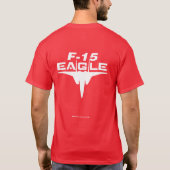 T-shirt Eagle de pointe - (couleur foncée) (Dos)