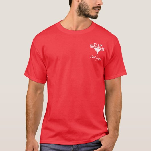 T-shirt Eagle de pointe - (couleur foncée) (Devant)