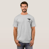 T-shirt Eagle de pointe - de couleur claire (Devant entier)