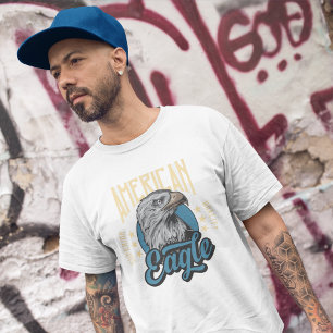 T-shirt Eagle de qualité supérieure américaine