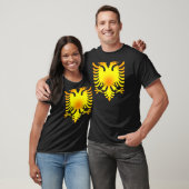 T-shirt Eagle d'or albanais (Unisexe)