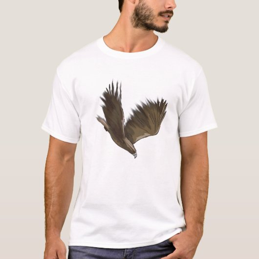 T-shirt Eagle d'or de plongée (Devant)