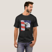 T-shirt Eagle et drapeau (Devant entier)