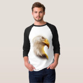 T-shirt Eagle face  (Devant entier)