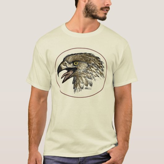 T-shirt Eagle hurle (Devant)