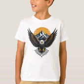 T-Shirt Eagle Peak pour enfants (Devant)