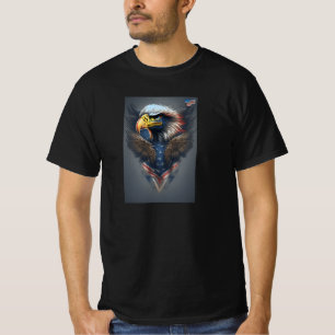 T-shirt Eagle Pride Crystal Emblem Victoire