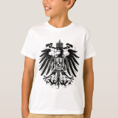 T-shirt Eagle prussien noir (Devant)