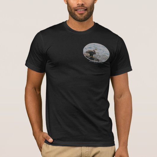 T-shirt Eagle sur la plage (Devant)
