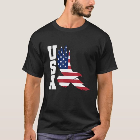 T-shirt Eagle USA (Devant)