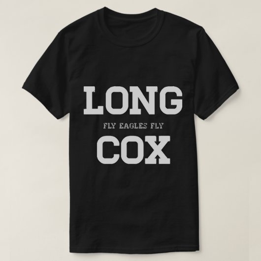 T-shirt Eagles Chris Long et Fletcher Cox Tee (Design devant)