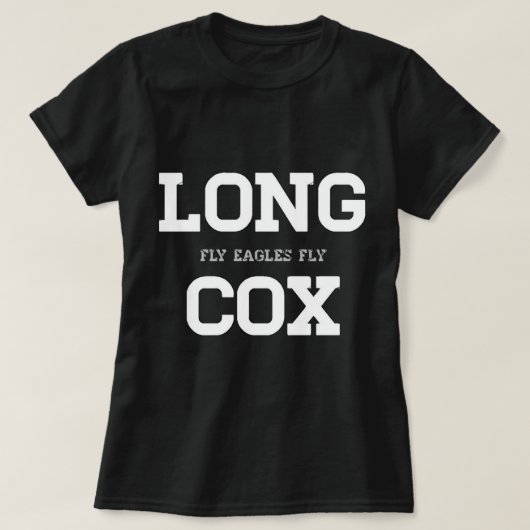 T-shirt Eagles Chris Long et Fletcher Cox Tee (Design devant)