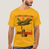 T-shirt Eagle's Freedom Flight or (Devant)