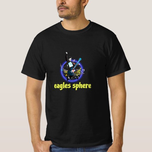 T-shirt Eagles Sphere Music Vibes Tee (Devant)