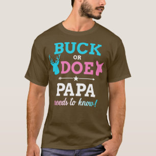 T-shirt "Eal buck ou papa matching baby party