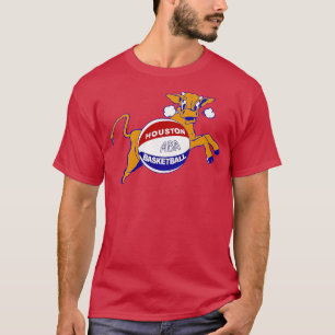 T-shirt Early Houston Maverick ABA Basketball 196769 TShir